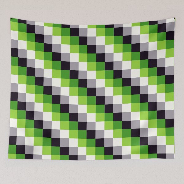 Item preview, Aromantic Checker Pattern designed and sold by Aroaes.