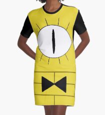 Bill Cipher Graphic T-Shirt Dress