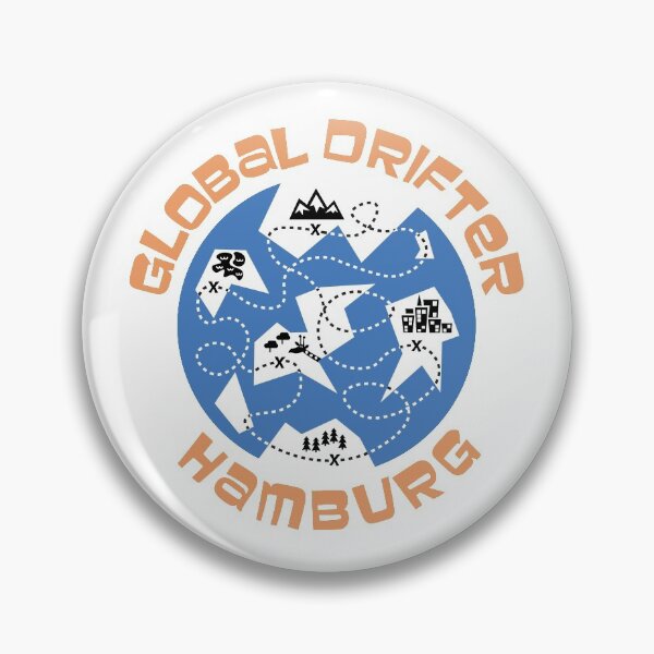 Artikelvorschau, Hamburg Global Drifter entworfen und verkauft von designkitsch.