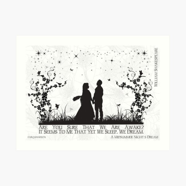 A Midsummer Night's Dream Art Print