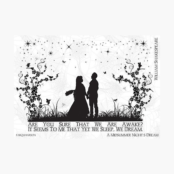 A Midsummer Night's Dream Photographic Print