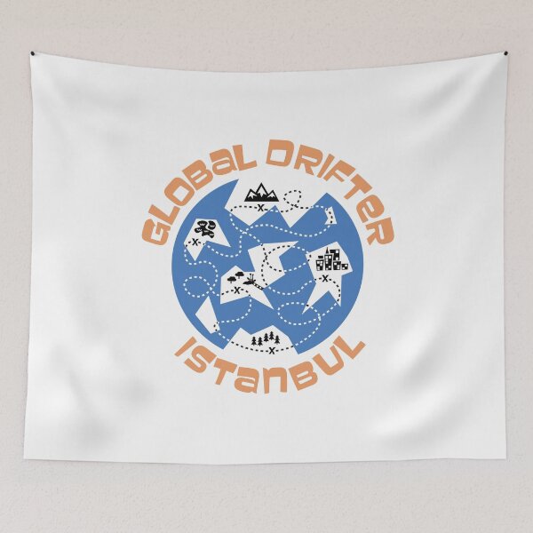 Item preview, Istanbul Global Drifter designed and sold by designkitsch.