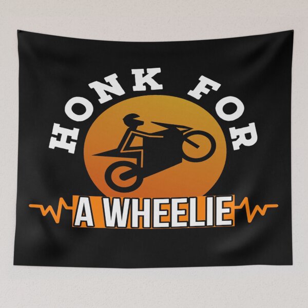 Item preview,  Honk For A Wheelie designed and sold by Ahmed Graphic .