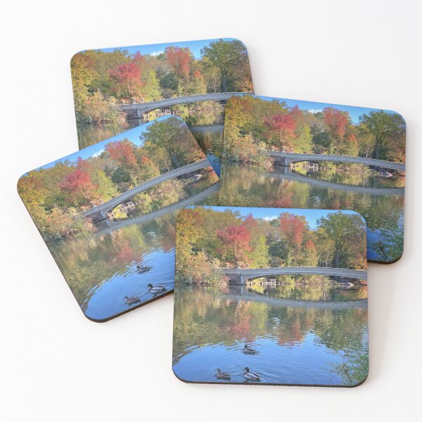 Item preview, Bow Bridge Fall Foliage, Central Park, NYC designed and sold by ExploreOutdoors.