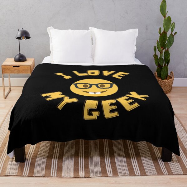 Artikelvorschau, Ich liebe mein Geek, Smiley-Gesicht entworfen und verkauft von NiceSign.