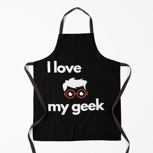 Item preview, I love my geek, smiley face designed and sold by NiceSign.