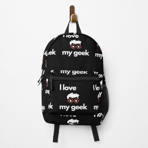Item preview, I love my geek, smiley face designed and sold by NiceSign.