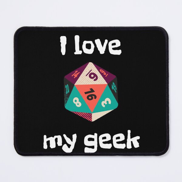 Item preview, I love my geek, cube designed and sold by NiceSign.
