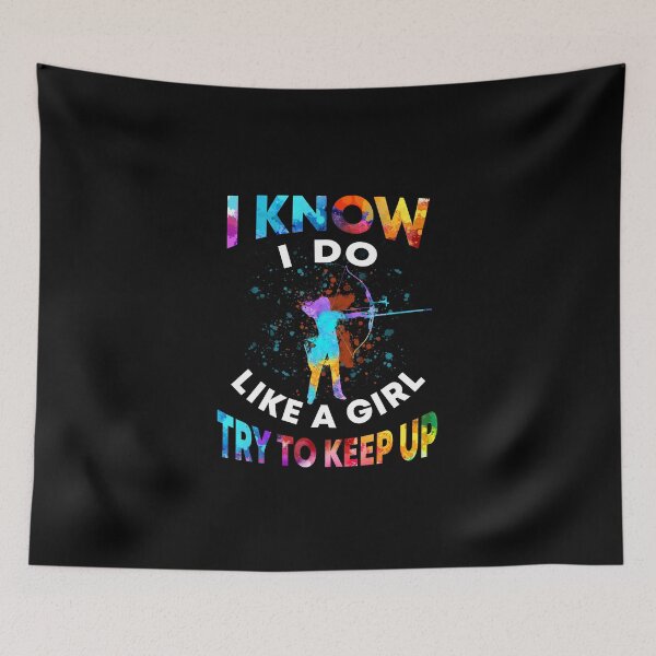 Item preview, Archery - Like A Girl Art designed and sold by HauckClothing.