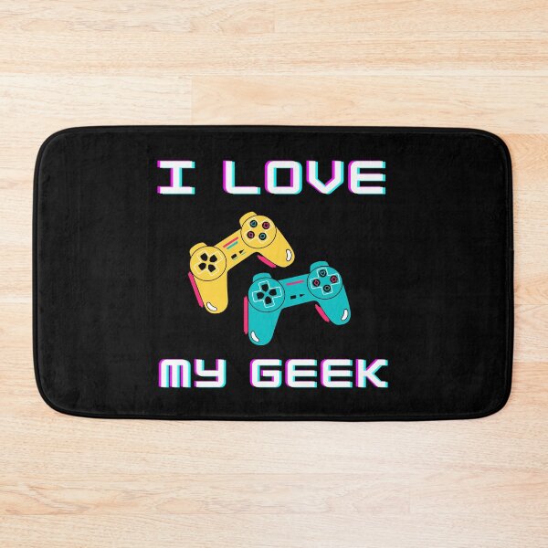Item preview, I love my geek, gamer designed and sold by NiceSign.