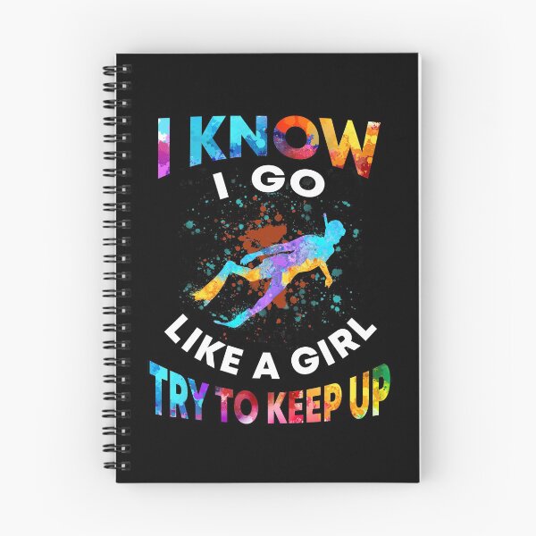 Item preview, Diving - Like A Girl Art designed and sold by HauckClothing.
