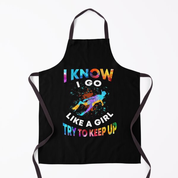 Item preview, Diving - Like A Girl Art designed and sold by HauckClothing.
