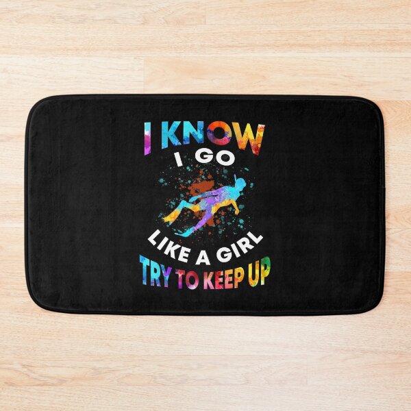 Item preview, Diving - Like A Girl Art designed and sold by HauckClothing.