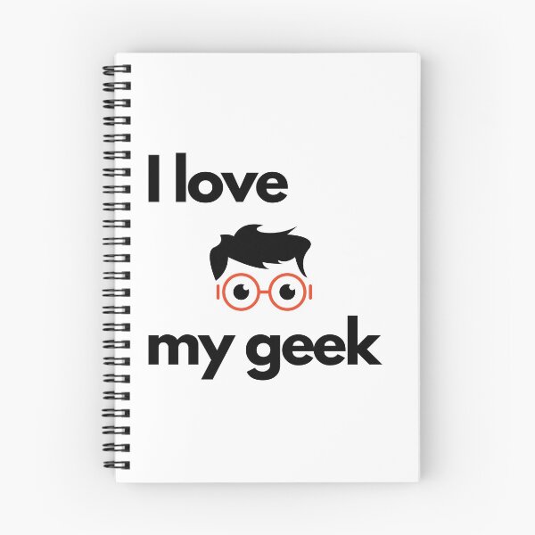 Item preview, I love my geek, smiley face designed and sold by NiceSign.