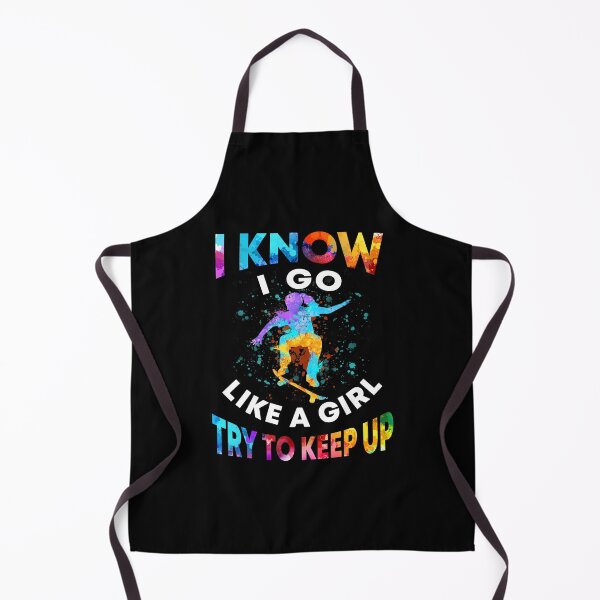 Item preview, Skateboarding - Like A Girl Art designed and sold by HauckClothing.