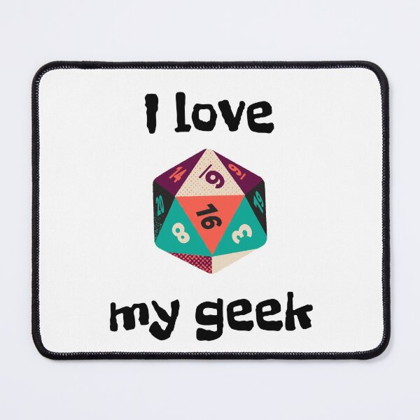 Item preview, I love my geek, cube designed and sold by NiceSign.