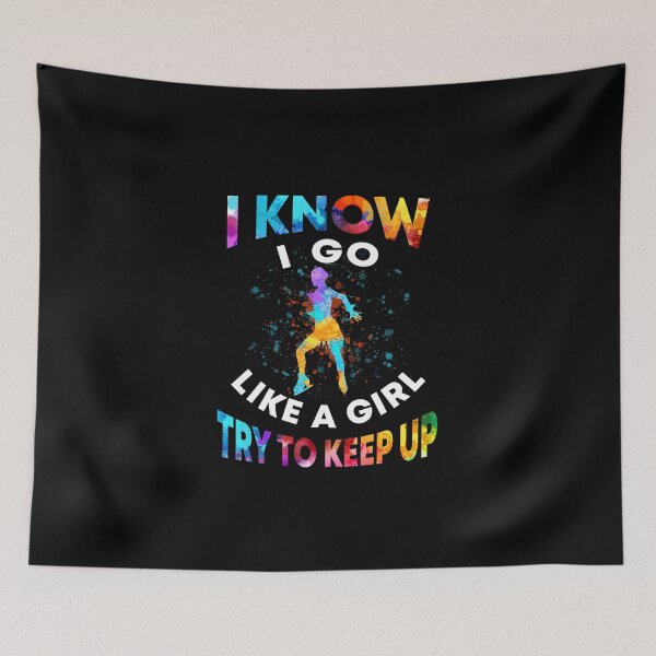 Item preview, Skating - Like A Girl Art designed and sold by HauckClothing.
