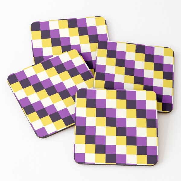 Item preview, Nonbinary Checker Pattern designed and sold by Aroaes.