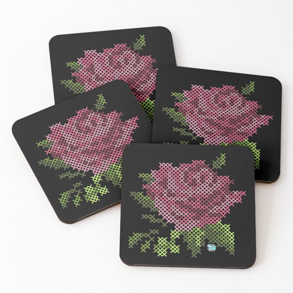 Item preview, Cross Stitch Rose designed and sold by Tattoo Arts Collective.