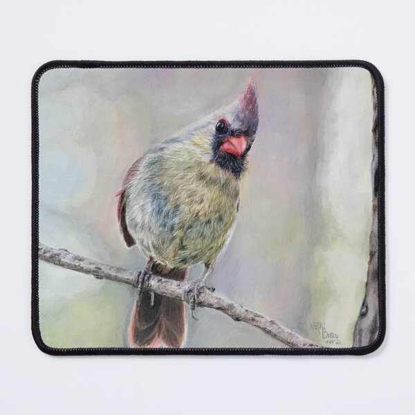 Item preview, Red cardinal female | bird lover designed and sold by NathBros.