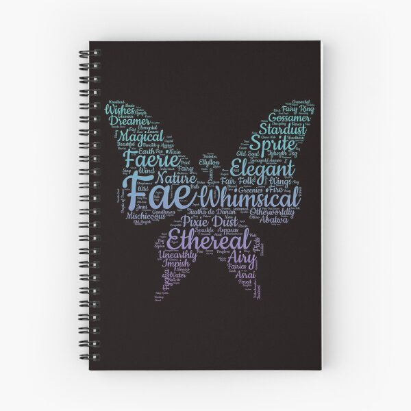 Item preview, Fairycore Aesthetic, Faerie Word Cloud designed and sold by AloraDawnEve.