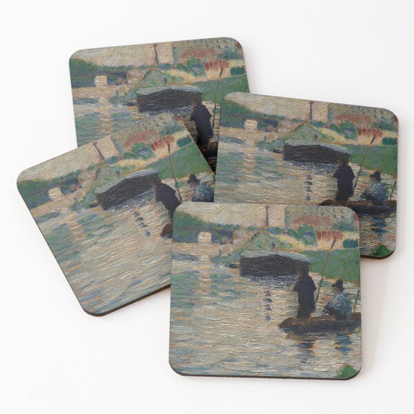 Item preview, Vintage View of the Seine by Georges Seurat - Retouched designed and sold by autumnsspov.