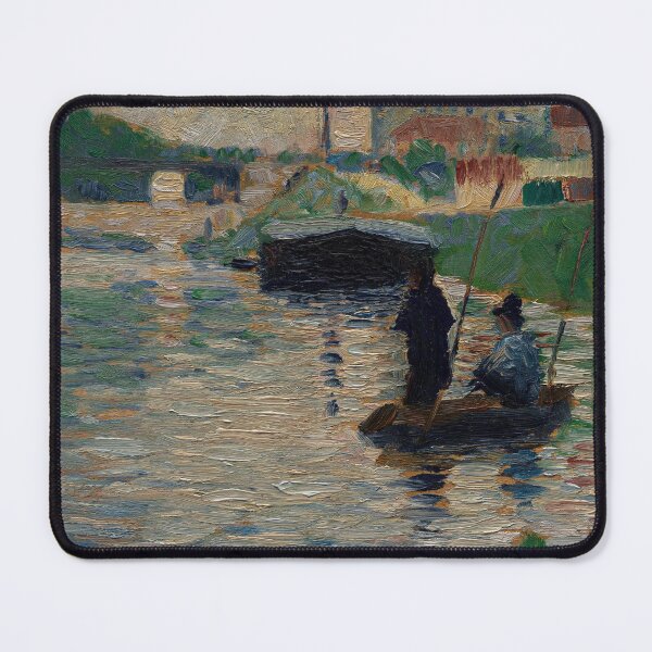 Item preview, Vintage View of the Seine by Georges Seurat - Retouched designed and sold by autumnsspov.