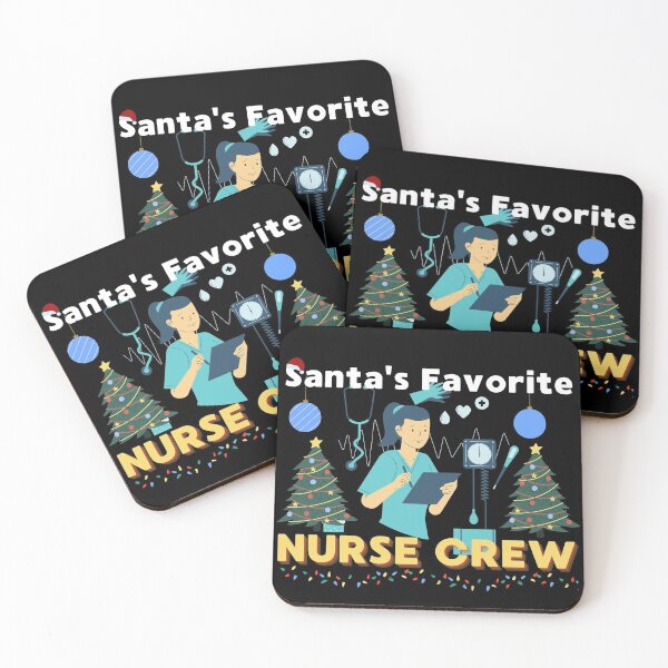 Item preview, Santa's Favorite Nurse Crew designed and sold by VarietyYOU.