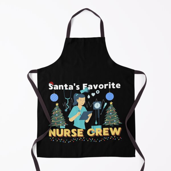 Item preview, Santa's Favorite Nurse Crew designed and sold by VarietyYOU.