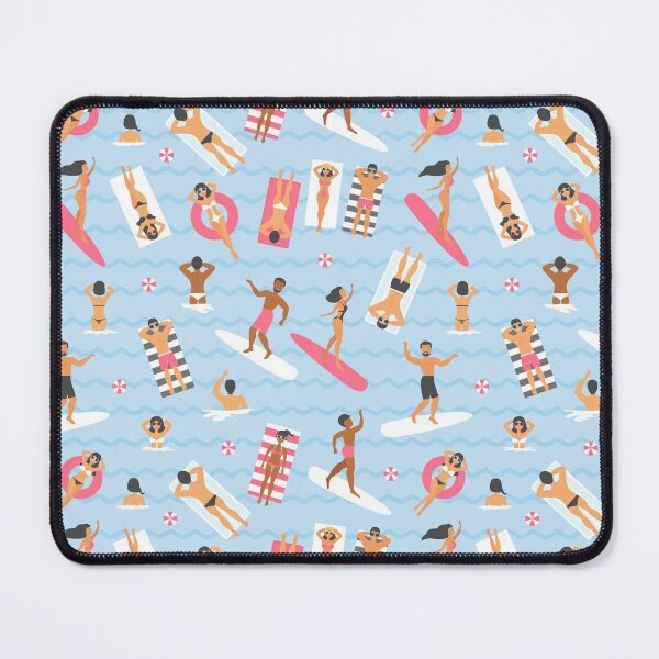 Aperçu de l'œuvre Été de natation drôle créée et vendue par SiouxLove.
