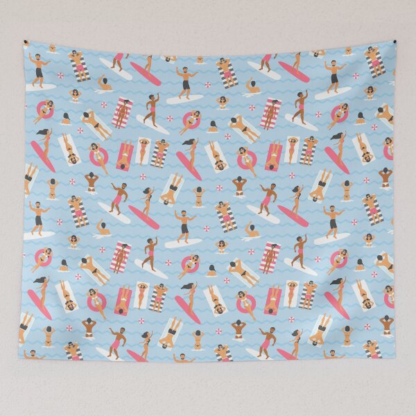 Item preview, Funny Swimming Summer designed and sold by SiouxLove.