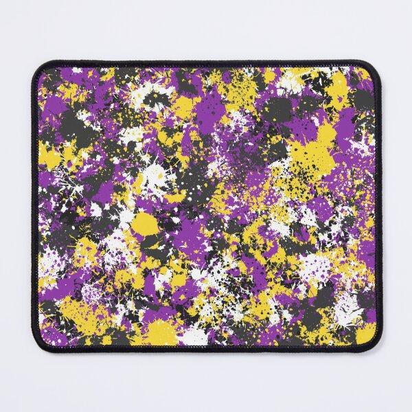 Item preview, Nonbinary Pride Paint Splatter designed and sold by Aroaes.