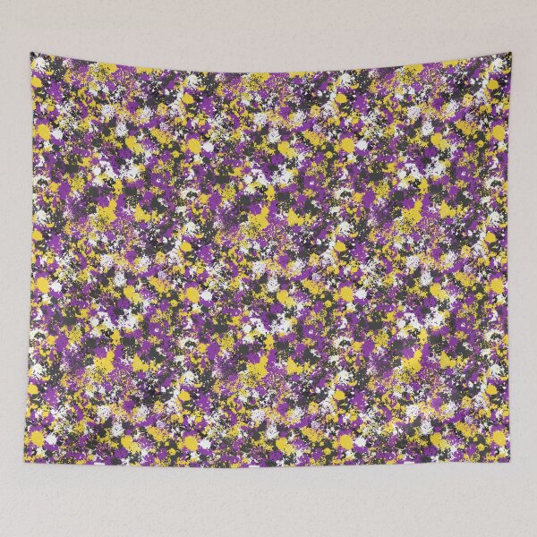 Item preview, Nonbinary Pride Paint Splatter designed and sold by Aroaes.