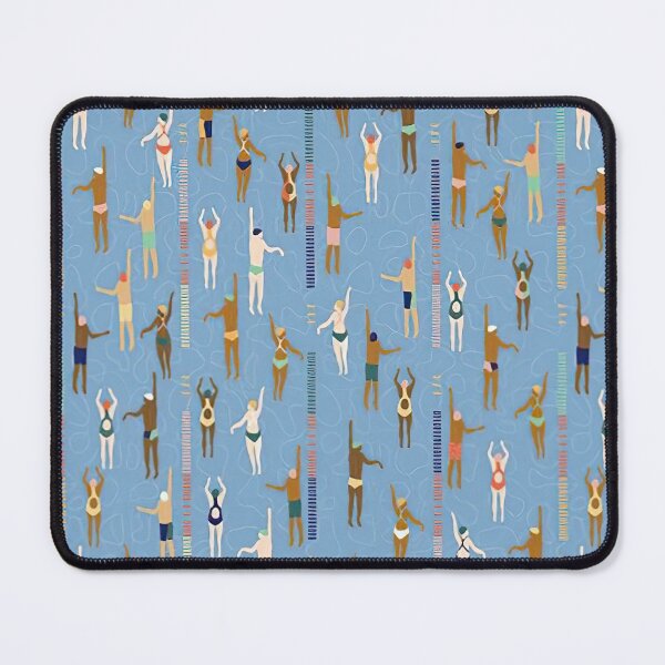 Item preview, Swimming Pool Retro Art designed and sold by SiouxLove.