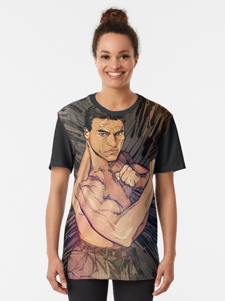 van damme t shirt