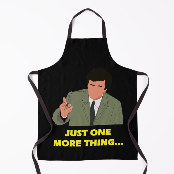 Item preview, Cool Original Detective Insidious And Secret Columbo Just One More Thing Yellow Cute Fan designed and sold by SuzannemiClassy.