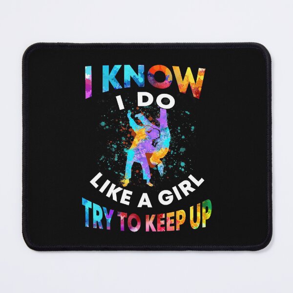 Item preview, Jiu Jitsu - Like A Girl Watercolor  designed and sold by FlossieShop96.