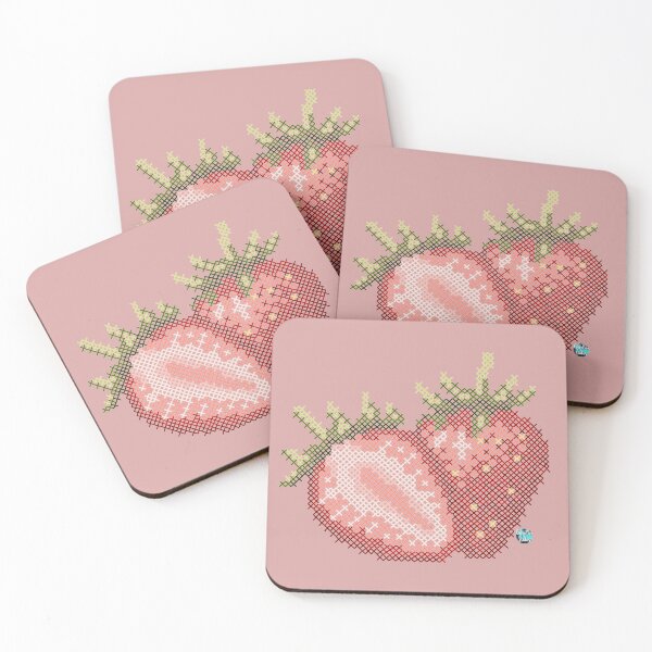 Item preview, Strawberry Cross  Stitch designed and sold by Tattoo Arts Collective.