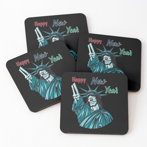 Item preview, Happy New Year with Statue of Liberty Gift For Men and Women, Thanksgiving, Christmas Day designed and sold by CurtisGallagher.