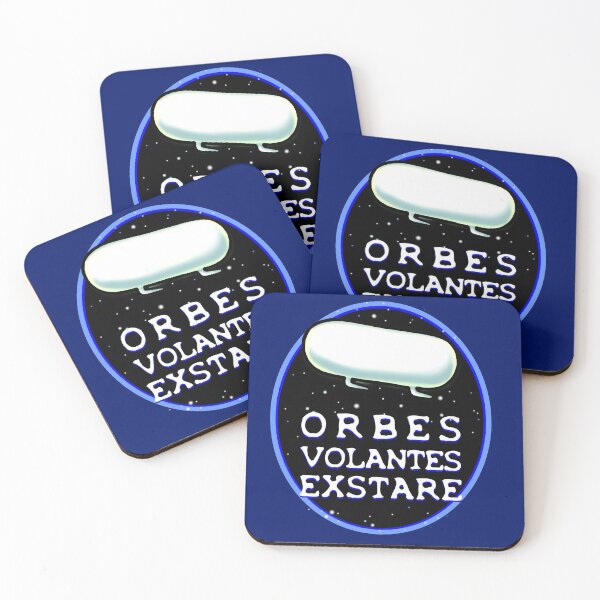 Item preview, Flying Saucer are Real    ~in Latin designed and sold by sandpiperstudio.