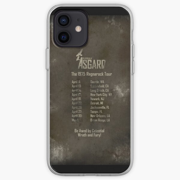 Old Gods of Asgard: Ragnarock Tour Poster iPhone Soft Case