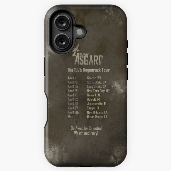 Item preview, Old Gods of Asgard: Ragnarock Tour Poster designed and sold by TORSUVii.
