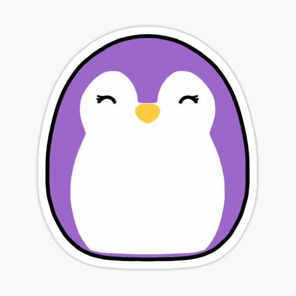 squishmallow purple penguin