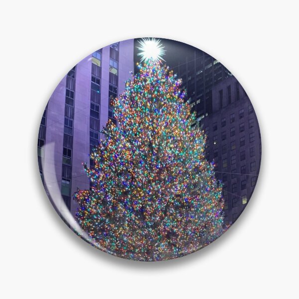 Item preview, Rockefeller Tree at Night, NYC designed and sold by ExploreOutdoors.