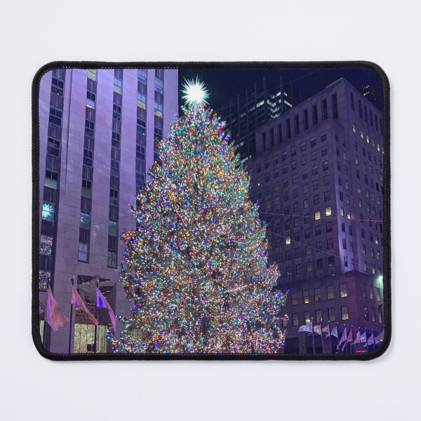 Item preview, Rockefeller Tree at Night, NYC designed and sold by ExploreOutdoors.