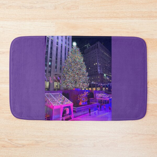 Item preview, Rockefeller Tree at Night, NYC designed and sold by ExploreOutdoors.