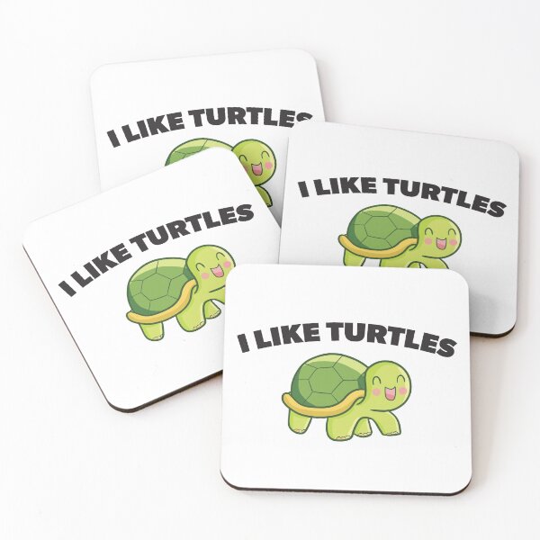 Item preview, Kawaii I like Turtles Turtle Day designed and sold by RoguePixel.