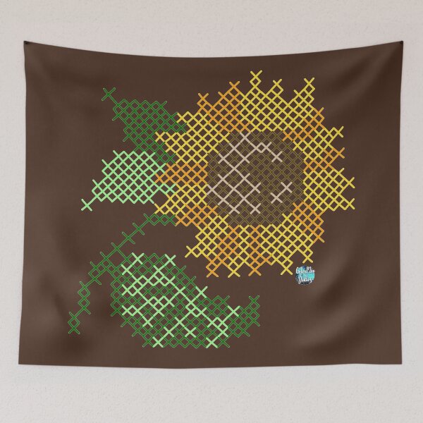 Item preview, Sunflower Cross Stitch designed and sold by Tattoo Arts Collective.