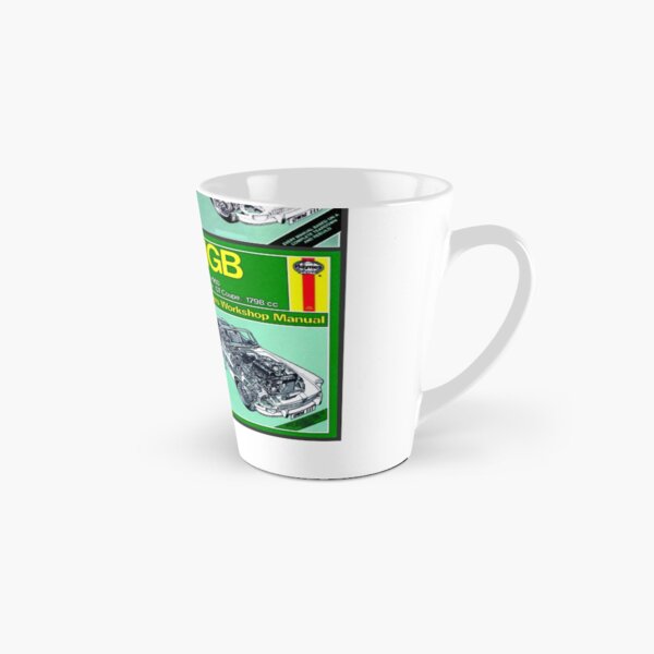 MGB Haynes manual montage Tall Mug