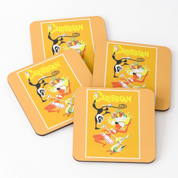 Item preview, CARIBBEAN ISLANDS : Vintage Advertising Print designed and sold by posterbobs.